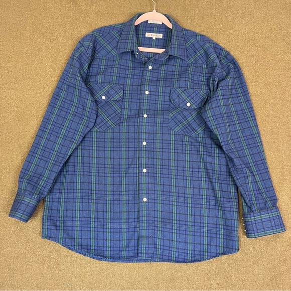 Foxfire Other - Foxfire L Plaid Flannel Long Sleeve Shirt Men's